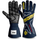 Mănuși Mănuși de curse MOMO PERFORMANCE cu omologare FIA (cusături exterior), albastru | race-shop.ro