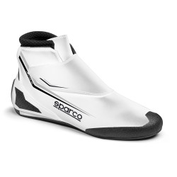 Încălțăminte de karting SPARCO Slalom FIA 8877-2022 alb/negru