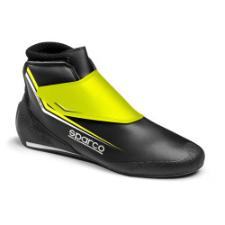 Încălțăminte de karting SPARCO Slalom FIA 8877-2022 negru/galben