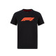 Tricouri Tricoul pentru copii FORMULA ONE, negru | race-shop.ro