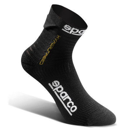 SIM Racing Șosete Sparco HYPERSPEED negru/galben | race-shop.ro