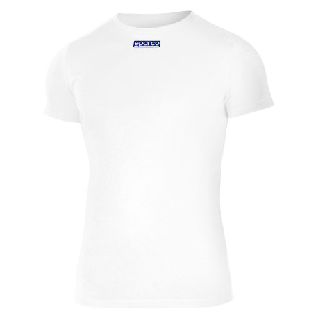 SIM Racing SPARCO B-ROOKIE tricou scurt de karting pentru bărbați, alb | race-shop.ro