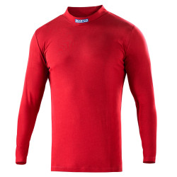 SPARCO B-ROOKIE tricou lung de karting pentru bărbați, roșu