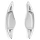 Paddle shifters Padele volan din aluminiu pentru BMW 3er G20 4er G22 5er G30 G32, argintiu | race-shop.ro