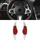 Paddle shifters Padele volan din aluminiu pentru BMW M2 F87 M3 F80 M5 F90 M8 F92, argintiu | race-shop.ro