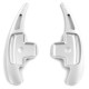 Paddle shifters Padele volan din aluminiu pentru Mercedes ML W166 W251 SLK R172, argintiu | race-shop.ro