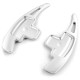 Paddle shifters Padele volan din aluminiu pentru Mercedes ML W166 W251 SLK R172, argintiu | race-shop.ro