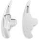 Paddle shifters Padele volan din aluminiu pentru Mercedes ML W166 W251 SLK R172, argintiu | race-shop.ro