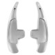Paddle shifters Padele volan din aluminiu pentru Mercedes AMG S63 W221 CLA45 C117 CLS63, argintiu | race-shop.ro