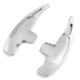Paddle shifters Padele volan din aluminiu pentru Mercedes AMG S63 W221 CLA45 C117 CLS63, argintiu | race-shop.ro