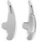 Paddle shifters Padele volan din aluminiu pentru Mercedes AMG S63 W221 CLA45 C117 CLS63, argintiu | race-shop.ro