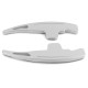 Paddle shifters Padele volan din aluminiu pentru Mercedes AMG S63 W221 CLA45 C117 CLS63, argintiu | race-shop.ro