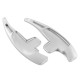 Paddle shifters Padele volan din aluminiu pentru Mercedes AMG S63 W221 CLA45 C117 CLS63, argintiu | race-shop.ro