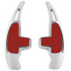 Paddle shifters Padele volan din aluminiu pentru Mercedes AMG SL63 SL65 R230 SLK55 R171, argintiu | race-shop.ro