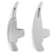Paddle shifters Padele volan din aluminiu pentru Mercedes AMG SL63 SL65 R230 SLK55 R171, argintiu | race-shop.ro