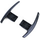 Paddle shifters Padele volan din carbon pentru BMW 5er F10 F11 6er F06 F12 F13, negru | race-shop.ro