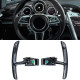 Paddle shifters Padele volan din carbon pentru Porsche Cayenne 92A Macan 95B ab 14, negru | race-shop.ro