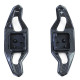 Paddle shifters Padele volan din carbon pentru Audi A5 S5 RS5 F5 A6 S6 RS6 C7 4G, negru | race-shop.ro