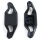 Paddle shifters Padele volan din carbon pentru Audi A5 S5 RS5 F5 A6 S6 RS6 C7 4G, negru | race-shop.ro