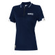 Tricouri SPARCO polo damă cu fermoar MY2024 - albastru | race-shop.ro