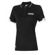 Tricouri SPARCO polo damă cu fermoar MY2024 - negru | race-shop.ro