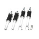 Air suspension Set de suspensie pneumatică TA-Technix cu kit de ridicare pentru Honda Civic VI Coupe Typ EJ EM | race-shop.ro