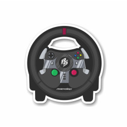 Sticker race-shop SIM Gaming Wheel