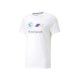 Tricouri Tricou bărbați Puma BMW MMS ESS Logo - Alb | race-shop.ro