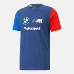 Tricou bărbați Puma BMW MMS ESS Logo - Albastru