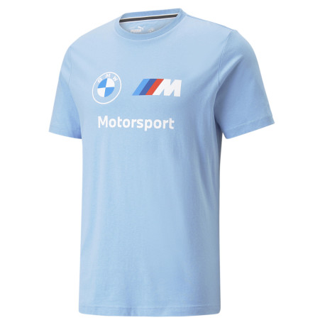 Tricouri Tricou bărbați Puma BMW MMS ESS Logo - Albastru sky | race-shop.ro