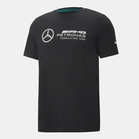 Tricouri Tricou bărbați Mercedes AMG Petronas ESS F1 - Negru | race-shop.ro