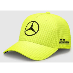 Sapca Mercedes-AMG Petronas Lewis Hamilton, galben neon