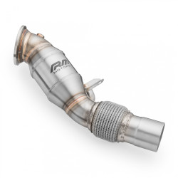 Downpipe pentru BMW 420i(x)/430i(x) F36, B48, 2016- (cu catalizator)