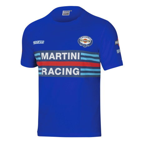 Tricouri Sparco MARTINI RACING tricou bărbați - albastru | race-shop.ro