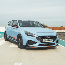 Splitter din fibră de carbon pentru HYUNDAI I30N facelift