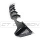 Body kit și tuning vizual Diffuser for BMW 4 SERIES F32/F33/F36, ABS gloss black | race-shop.ro