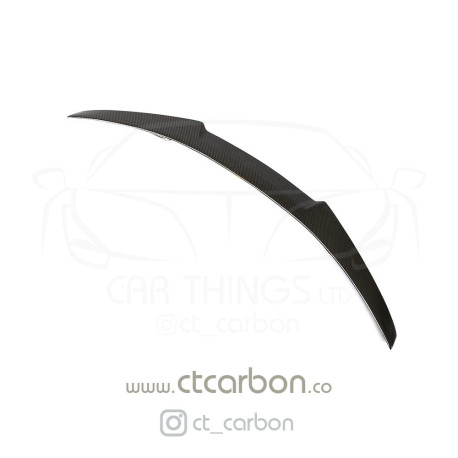 Body kit și tuning vizual Carbon fibre spoiler for BMW M4 F82 (V STYLE) | race-shop.ro