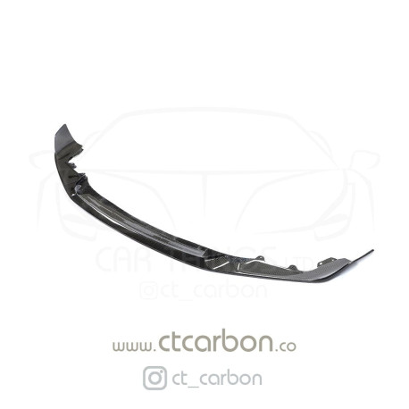 Body kit și tuning vizual Carbon fibre splitter for BMW M2 F87 N55(OG), M2C / CS STYLE | race-shop.ro