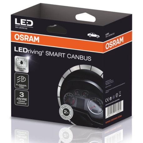 Becuri auto Osram LEDriving SMART CANBUS LEDSC02-1 | race-shop.ro