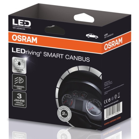Becuri auto Osram LEDriving SMART CANBUS LEDSC03-1 | race-shop.ro