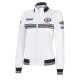 Geci și hanorace Sparco MARTINI RACING lady`s full zip sweatshirt, white | race-shop.ro