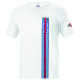 Tricouri Sparco MARTINI RACING Stripes white T-shirt for men - white | race-shop.ro