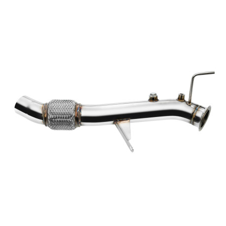 Down pipe, dump pipe RACES downpipe pentru BMW E90 E91 318d 320d M47N2 2004-2007 | race-shop.ro