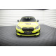 Body kit și tuning vizual MAXTON DESIGN prelungire bară față pentru BMW 1 F40 M-Pack / M135i, negru + flapsuri lucioase | race-shop.ro