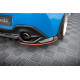 Body kit și tuning vizual Splitter spate central (cu bare verticale) V2 Toyota GR86 Mk1 | race-shop.ro