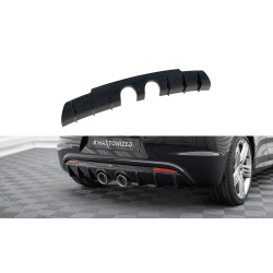 MAXTON DESIGN difuzor bară spate pentru Volkswagen Scirocco R Mk3, negru lucios, V3