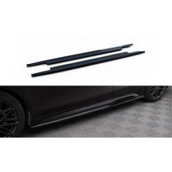 MAXTON DESIGN prelungiri praguri pentru Kia Proceed / Ceed GT Mk1 Facelift / Mk3 Facelift, negru lucios