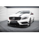 Body kit și tuning vizual MAXTON DESIGN prelungire bară față pentru Mercedes-Benz A45 AMG W176, negru lucios, V3 | race-shop.ro