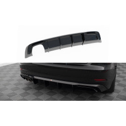 MAXTON DESIGN difuzor bară spate pentru Audi A3 Sportback 8V Facelift (evacuare 2+0)
