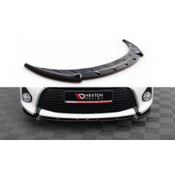 MAXTON DESIGN prelungire bară față pentru Toyota Yaris Mk3 Facelift, negru lucios